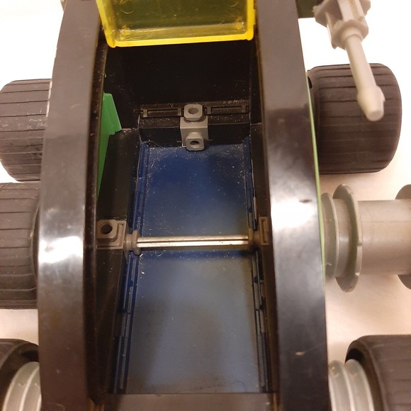 Vintage Fisher Price Vehicle Construction Army 6 Wheeled Plastic Car Toy READ - Picture 8 of 16